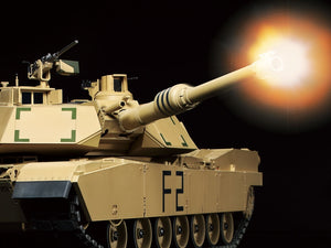 Tamiya 56041 R/C U.S. MAIN BATTLE TANK M1A2 ABRAMS FULL-OPTION COMPLETE KIT 1/16 – immagine 3