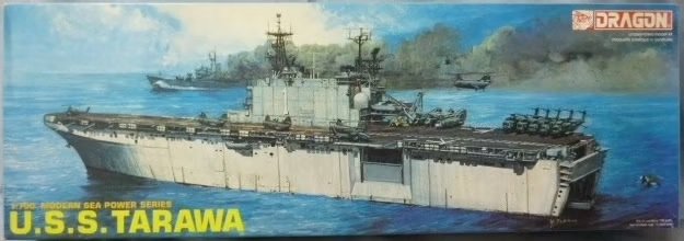 Dragon 7008 Série Modern Sea Power USS Tarawa 1/700