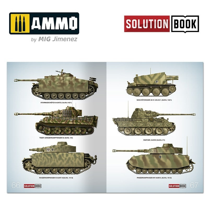 AMMO by Mig Jimenez 7727 SOLUTION BOX 21 – WWII German Mid-War Vehicles – immagine 7