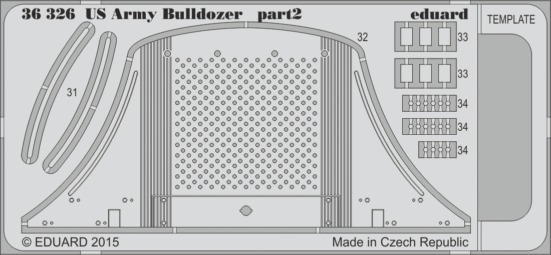 Eduard 36326 US Army Bulldozer MINIART 1/35 – immagine 2