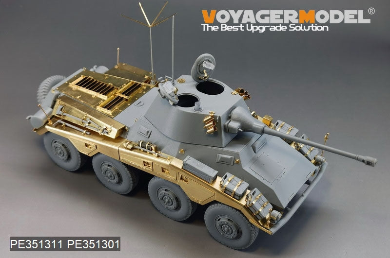 Voyager Model PE351311 WWII German Sd.Kfz 234/2 PUMA Basic Upgrade Set For DRAGON 6256 / 6943 1/35 – immagine 8