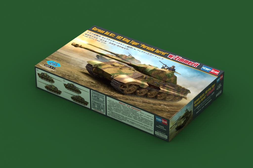 Hobby Boss 84530 Tourelle allemande Sd.Kfz.182 King Tiger Porsche avec Zimmerit (1/35) – image 2