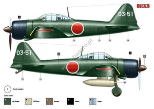 Kagero KD48005 Mitsubishi A6M2 Model 21 1/48 – image 4