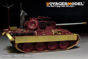 Voyager Model PE35927 WWII German Panther A Late Version For MENG TS-035 1/35 – immagine 2
