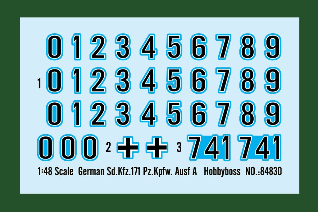 Hobby Boss 84830 allemand Sd.Kfz.171 Pz.Kpfw.Ausf A 1/48 – image 5