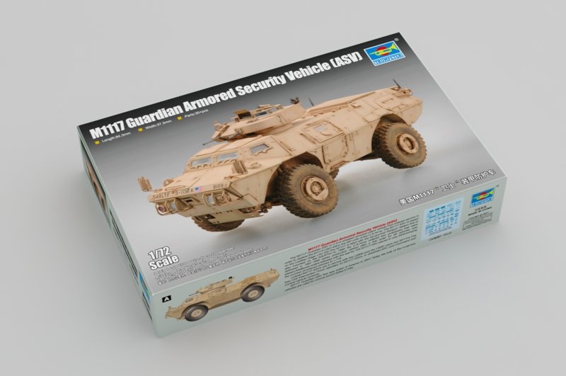 Trumpeter 07131 M1117 Guardian Armored Security Vehicle (ASV) 1/72 – immagine 2