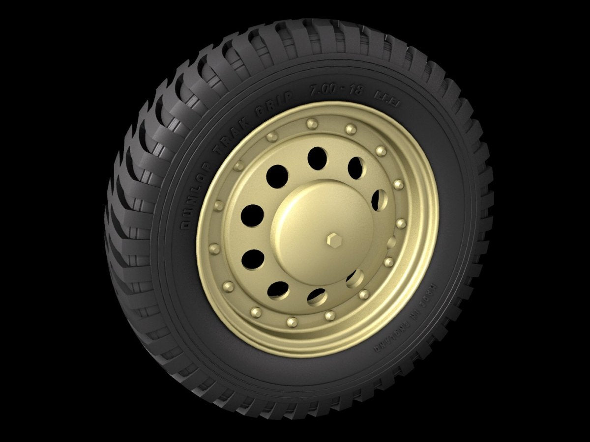 Panzer Art RE35-603 Scout car “Dingo” road wheels (Firestone) 1/35 – Bild 4