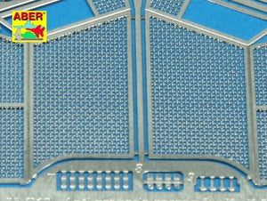 Aber 35G19 Anti grenade screen for KwK 38 Lavete 1/35 – zdjęcie 2