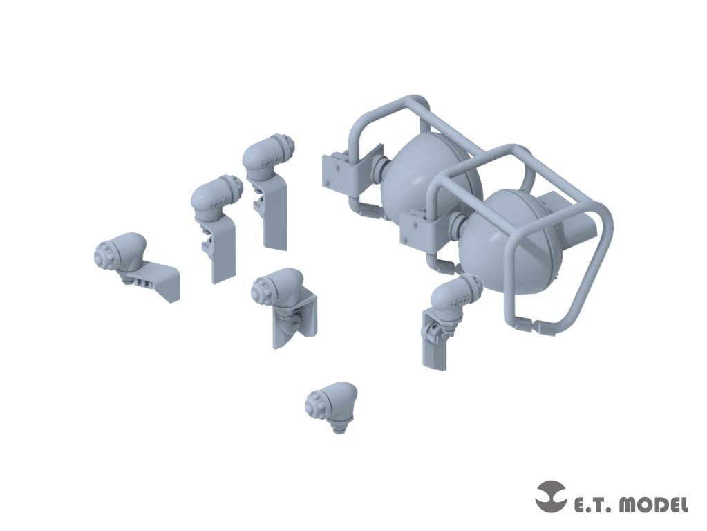 E.T. Model P35-258 Lights Set for PLA Type 59 Medium Tank ( 3D Print ) 1/35 – Bild 3