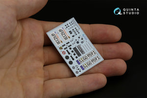 Quinta Studio QD24003 Porsche 959 3D-Printed &amp;amp; coloured Interior on decal paper (Tamiya) 1/24 – immagine 6
