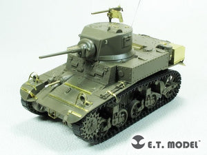 ET Model E35-280 US M3 STUART Light Tank (Late Production) (Pour TAMIYA 35360) 1/35