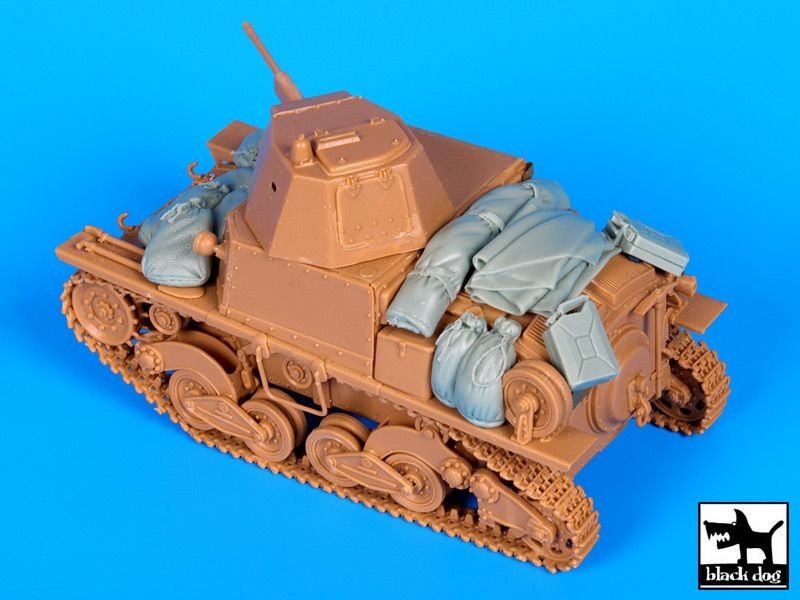 Black Dog T35114 Carro Armato L6 accessories set 1/35 – immagine 5