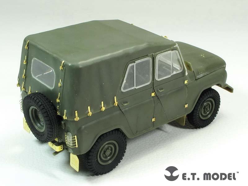 ET Modèle E35-179 Véhicule tout-terrain soviétique UAZ-469 (Pour TRUMPETER 02327) (1/35) – image 4