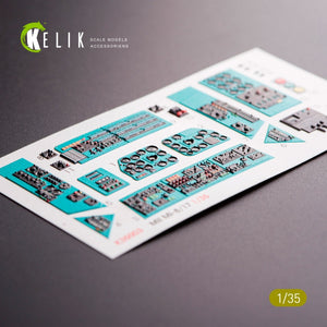KELIK K35003 MI-8MT/MI-17 INTERIOR 3D DECALS FOR TRUMPETER KIT 1/35 – immagine 2