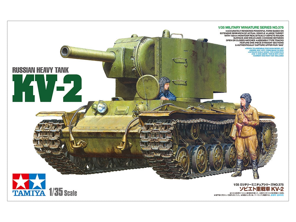 Tamiya 35375 Russian Heavy Tank KV-2 1/35 – immagine 2