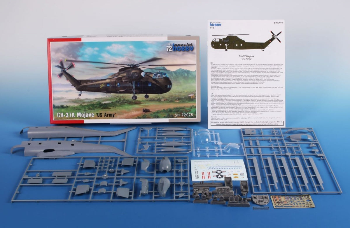 Special Hobby 72075 CH-37A Mojave &amp;#39;US Army&amp;#39; 1/72 – immagine 4