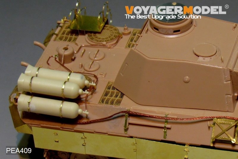 Voyager Model PEA409 WWII German Panther D &amp;quot;Stadtgas&amp;quot; Fuel Tanks GP 1/35 – zdjęcie 7