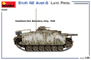 MiniArt 35355 StuH 42 Ausf. G LATE PROD 1/35 – zdjęcie 12