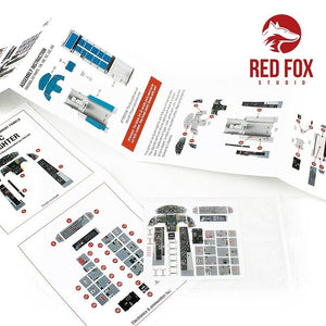 Red Fox Studio QS-32123 F-104C Starfighter (for Italeri kit) 1/32 – zdjęcie 3