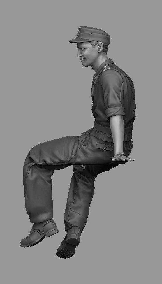 Panzer Art FI35-123 StuG gunner at rest 1/35 – immagine 2