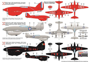 Kozavody Prostejov KPM0101 DH-88 Comet in RAF and Foreign Service 1/72 – immagine 2