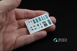 Quinta Studio QD72016 MiG-31BM 3D-Printed &amp;amp; coloured Interior on decal paper (for Trumpeter kit) 1/72 – Bild 3