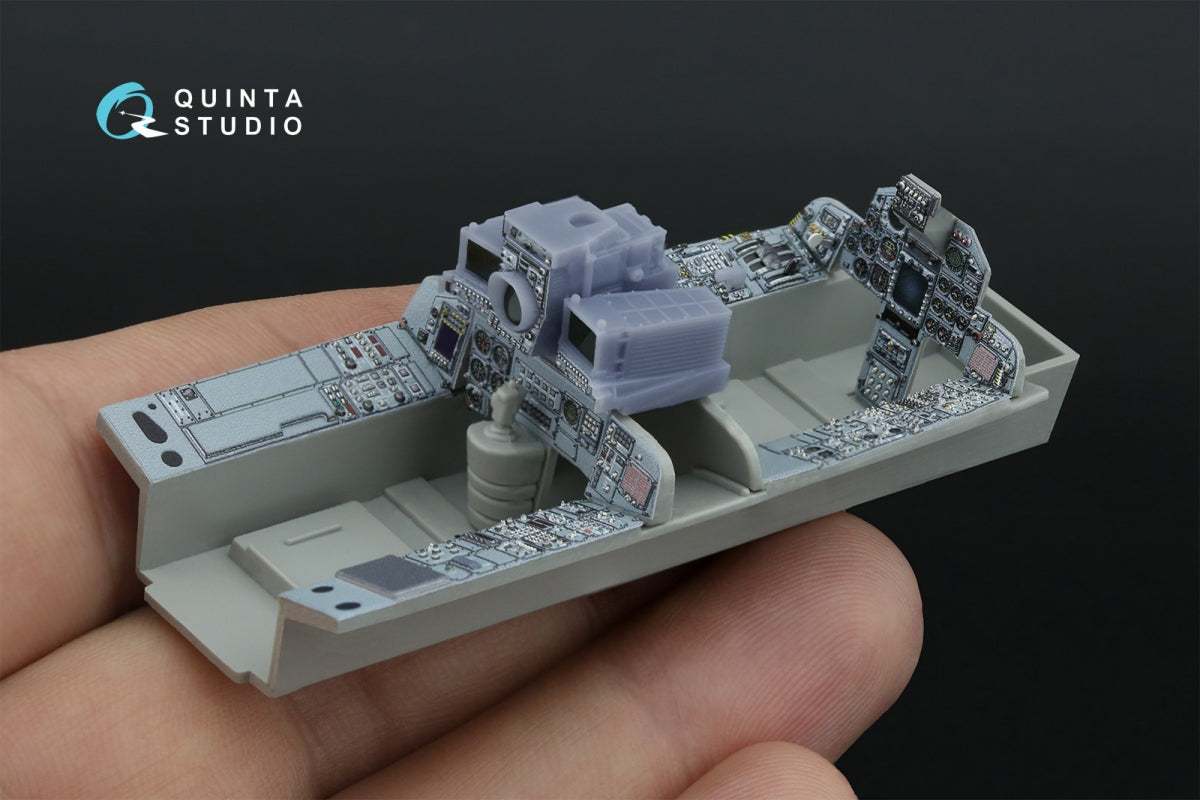 Quinta Studio QD+48519 Tornado ECR 3D-Printed coloured Interior on decal paper (Italeri) (with 3D-printed resin parts) 1/48 – imagen 12