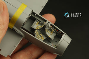 Quinta Studio QD48366 Ju 88A-4 3D-Printed &amp;amp; coloured Interior on decal paper (ICM) 1/48 – zdjęcie 8