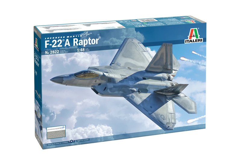 Italeri 2822 F-22 A Raptor 1/48 – immagine 2