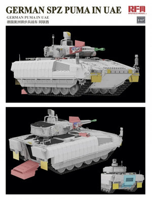 Maquette Rye Field 5107 SPZ Puma allemande aux Émirats arabes unis, échelle 1/35  – image 2