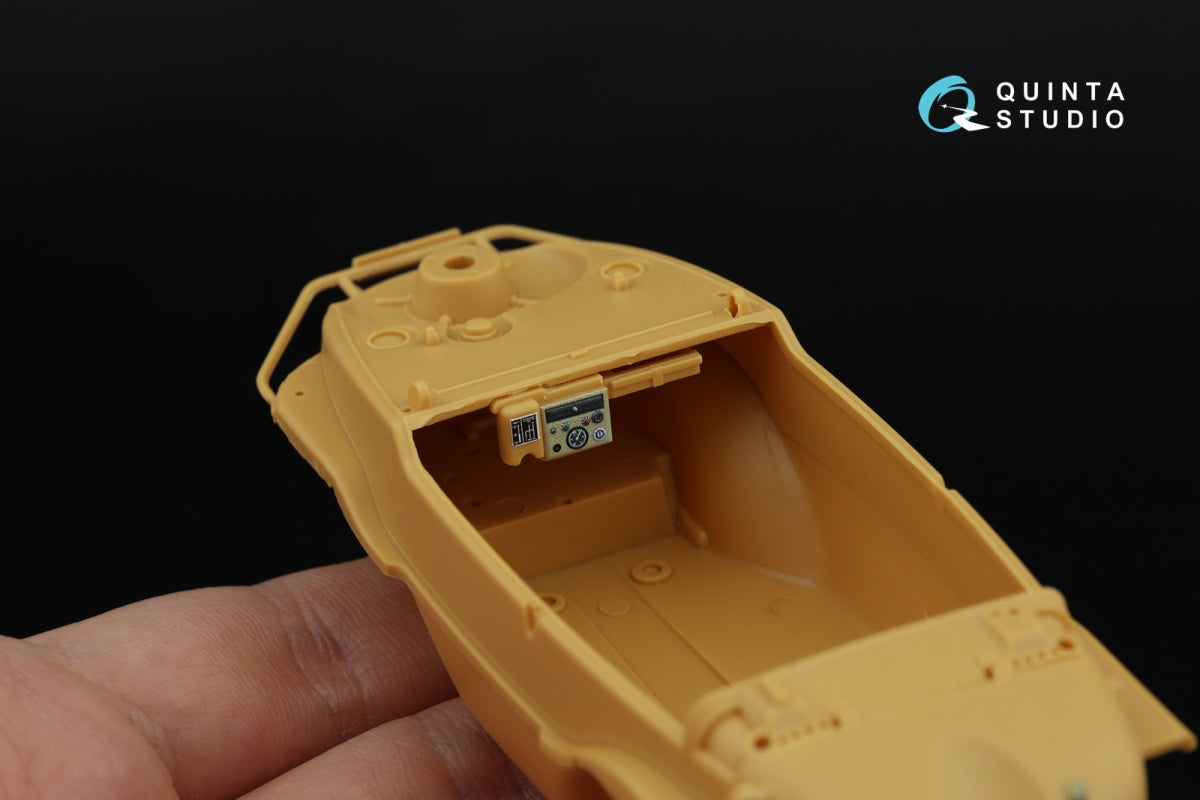 Quinta Studio QDS-35146 Schwimmwagen Type 166 Intérieur imprimé en 3D et coloré sur papier décalcomanie (Hero) (Petite version) 1/35 – image 6