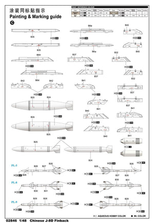 Trumpeter 02846 J-8D Finback 1/48 – immagine 17
