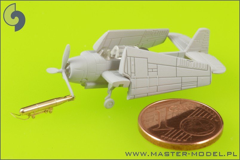 Master SM-350-072 USN Airborne torpedoes Mark 13 (22.4in) with trolleys - early type (10 pcs) – immagine 5