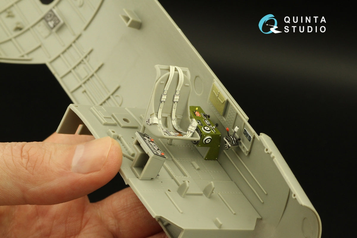 Intérieur coloré imprimé en 3D sur papier décalcomanie Quinta Studio QD32178 TBM-3 Avenger (Trumpeter) 1/32 – image 11