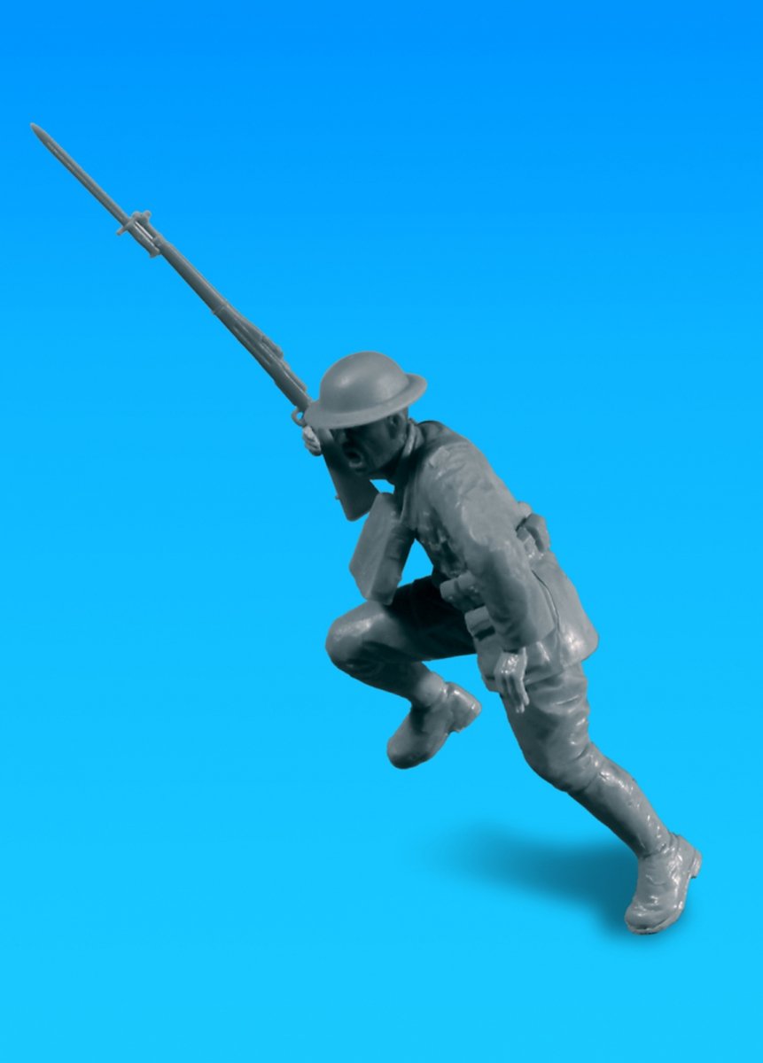 ICM 35693 US Infantry (1918) (4 figures) 1/35 – image 3