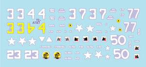 Star Decals 72-A1167 US 6th Armored Division 1. The Super-Sixth in Europe 1944-45. Sherman Mix 1/72 – zdjęcie 3