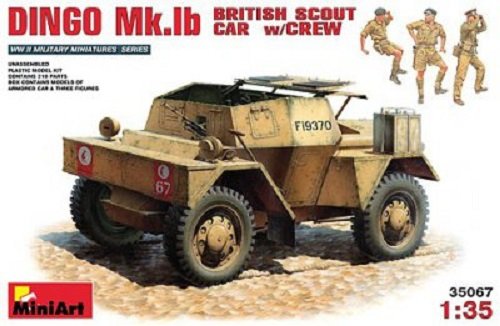 MiniArt 35067 DINGO Mk.1b BRITISH SCOUT CAR w/CREW 1/35