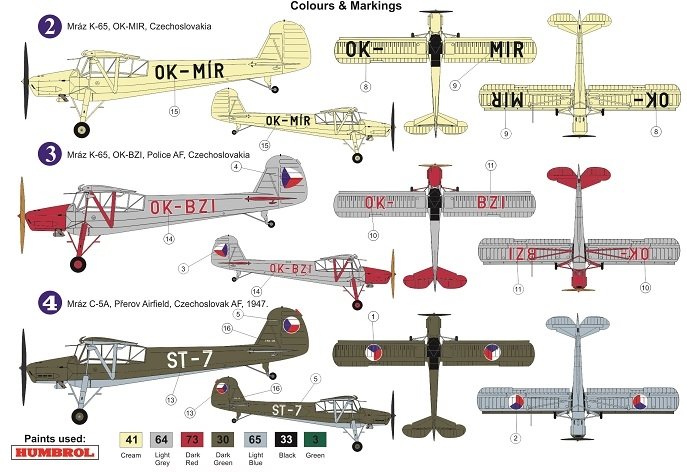 AZ Model AZ7637 Mraz K-65/C-5 &amp;quot;Cáp&amp;quot; &amp;quot;In Czechoslovak Service&amp;quot; 1/72 – immagine 2