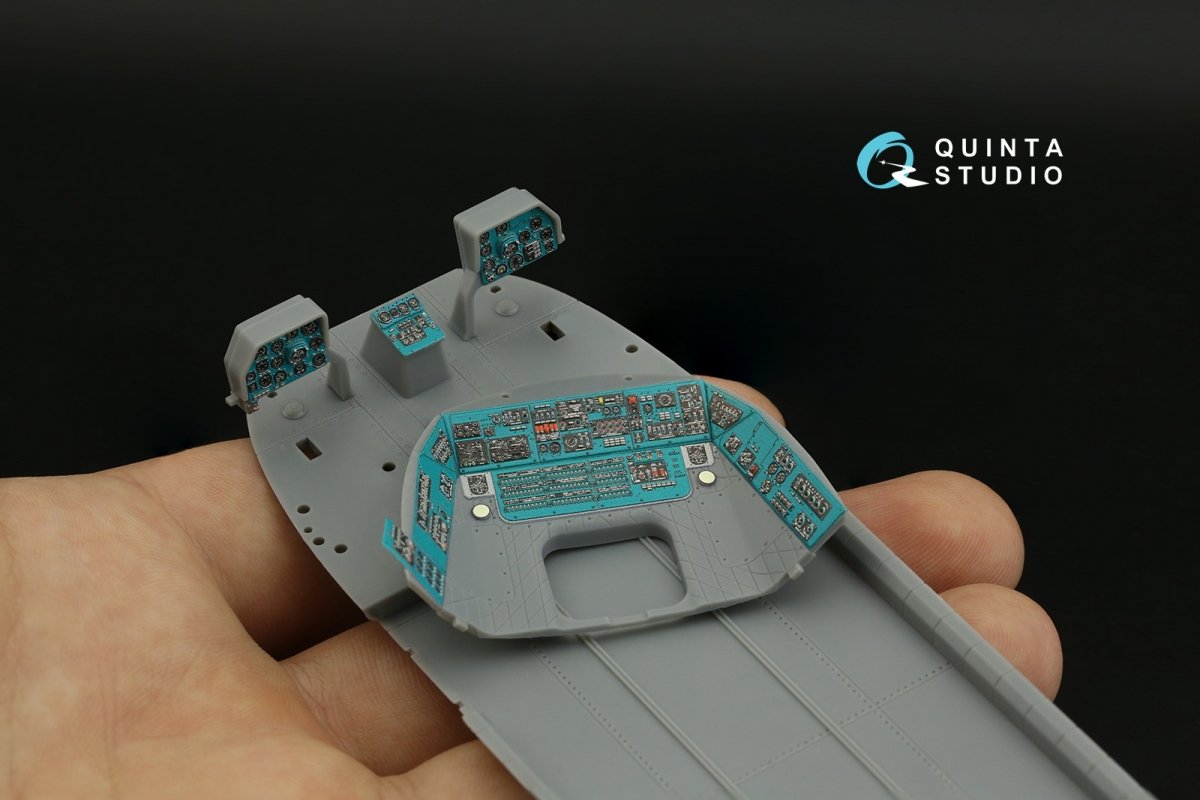 Quinta Studio QDS-48382 Mi-8MT 3D-Printed &amp;amp; colored Interior on decal paper (Trumpeter) (Small version) 1/48 – image 9