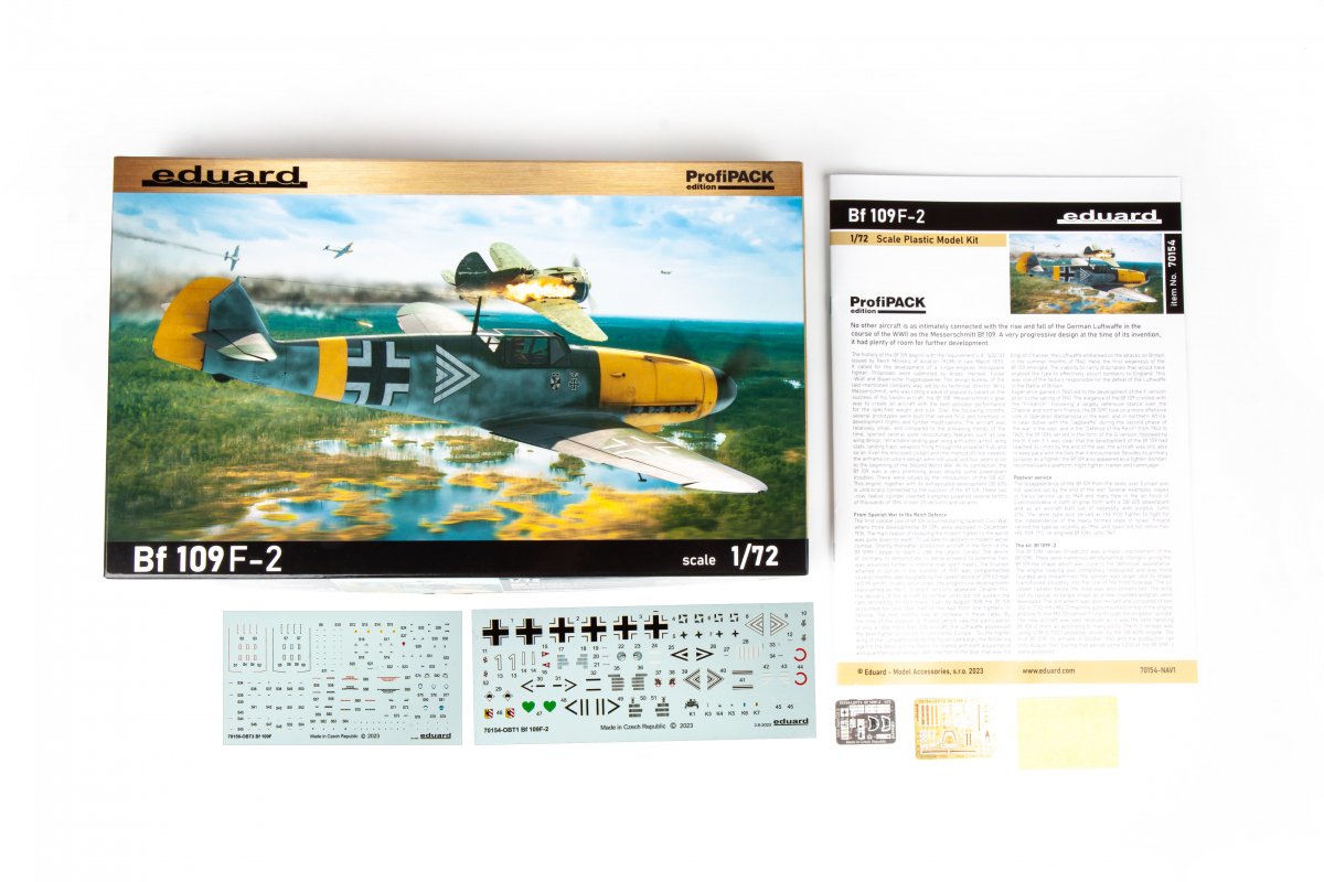 Eduard 70154 Bf 109F-2 ProfiPACK 1/72 – Bild 3