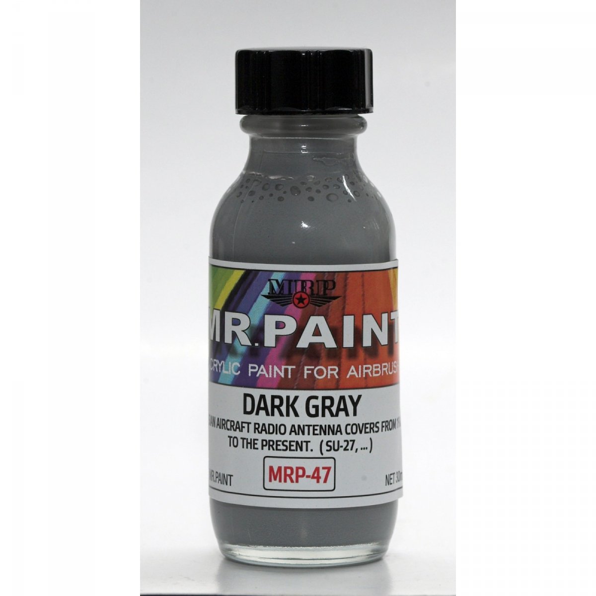 MR. Paint MRP-047 Dark Gray Radio antenna SU-27 Russian aircraft 30ml – Bild 2