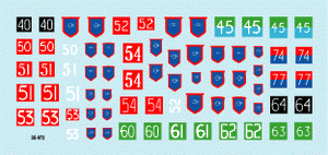 Star Decals 35-972 British Guards Armored Division 1/35 – image 2