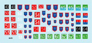 Star Decals 35-972 British Guards Armored Division 1/35 – image 2
