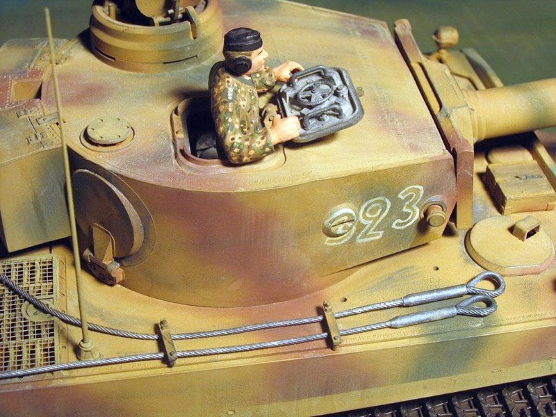 Câble de remorquage Eureka XXL ER-2502 pour char Pz.Kpfw.VI Tiger Ausf.E 1/25 – image 4