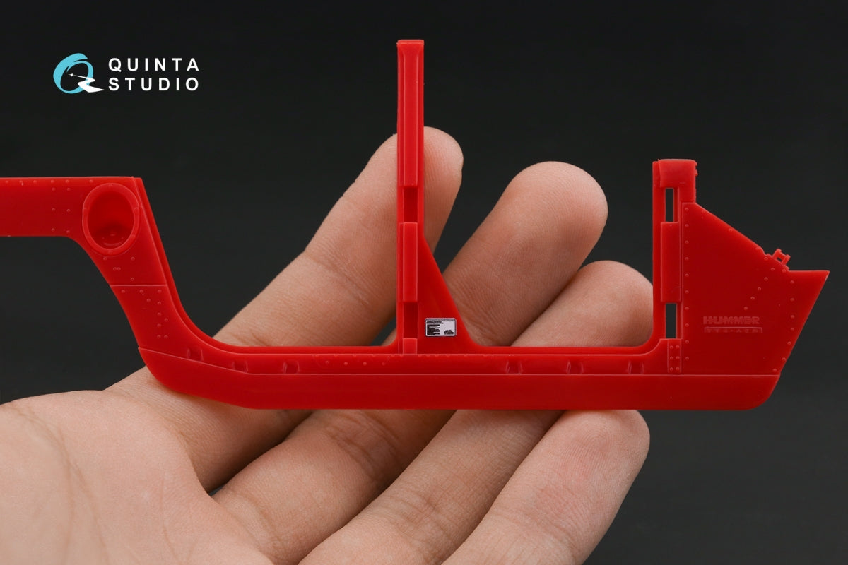 Quinta Studio QD24004 Hummer H1 3D-Printed &amp;amp; coloured Interior on decal paper (MENG) 1/24 – Bild 11