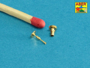 Aber 35L-171 Set of gun barrel tips for MG 08 x3 pcs. And barrel tips for MG 08/15 x 3 pcs. 1/35 – immagine 6