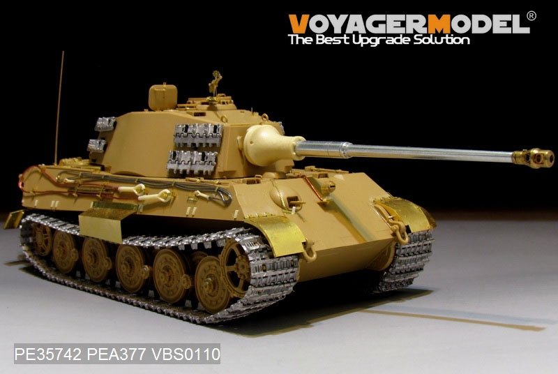 Voyager Model PE35742 WWII German King Tiger (Hensehel Turret) （For TAMIYA） 1/35 – immagine 3