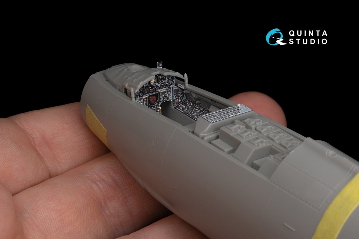 Quinta Studio QD48225 CF-104 Early 3D-Printed &amp;amp; coloured Interior on decal paper ( Kinetic ) 1/48 – Bild 7