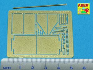 Aber 35A115 Aditional shrapnel covers for Panther Ausf.G 1/35 – immagine 2