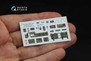 Quinta Studio QD35084 A6M2 Zero (Nakajima Prod.) 3D-Printed &amp;amp; coloured Interior on decal paper (Border Model) 1/35 – Bild 3